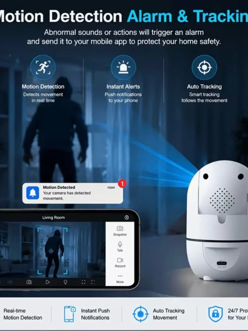 Emu Smart HD Camera - White ( 4 piece set )